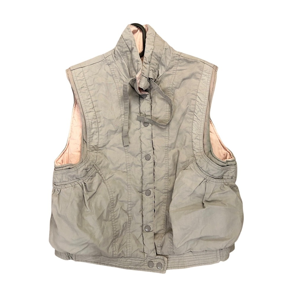 Casual Club Puffer Vest Women's 100% Cotton Size‎ Medium